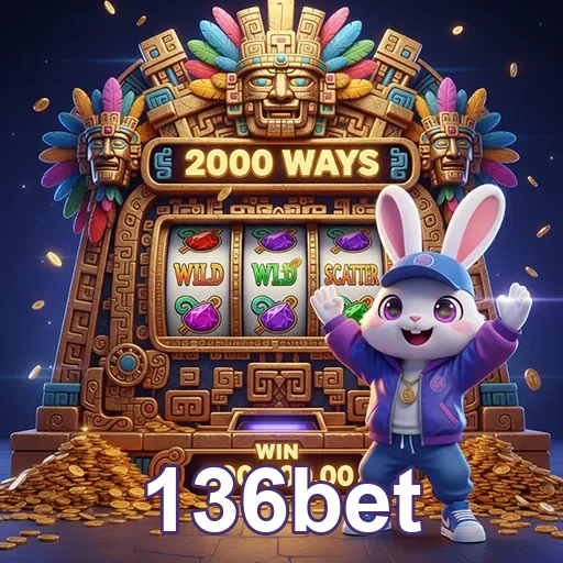 Imagem de um jogo de apostas no 136bet, destaque para o site 136bet, com elementos de cassino e apostas online.
