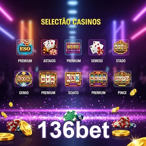 Imagem de jogos de cassino no 136bet, destaque para variedade e diversão no site 136bet