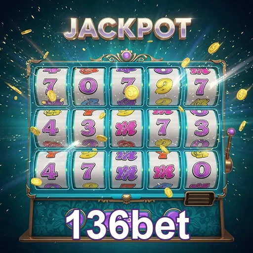 Tela de login rápido e seguro em jogos de slot na 136bet móvel